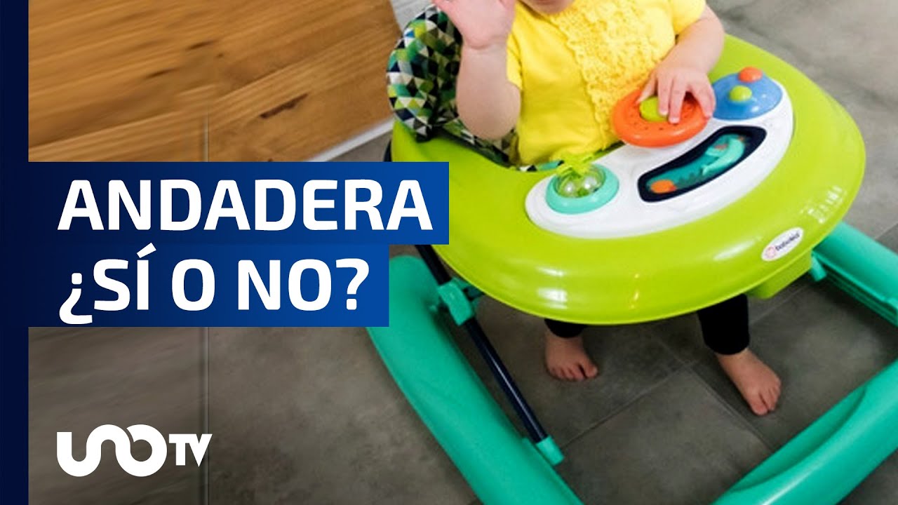 a los cuantos meses puede andar un bebe en andadera