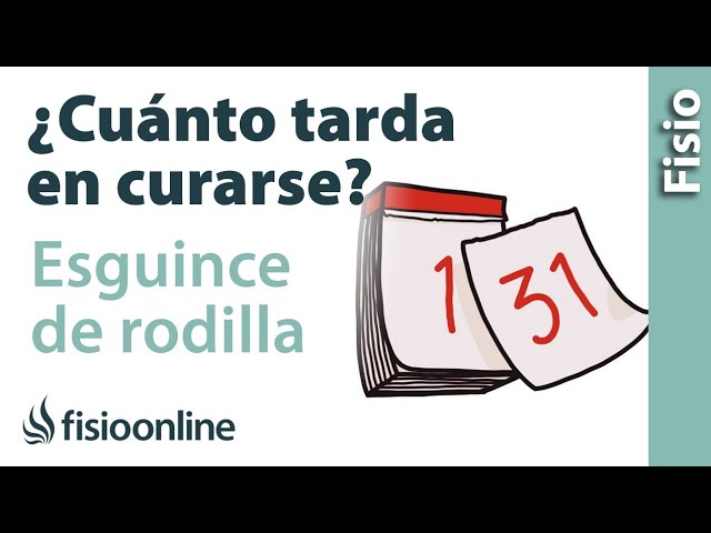 baja laboral por esguince de rodilla