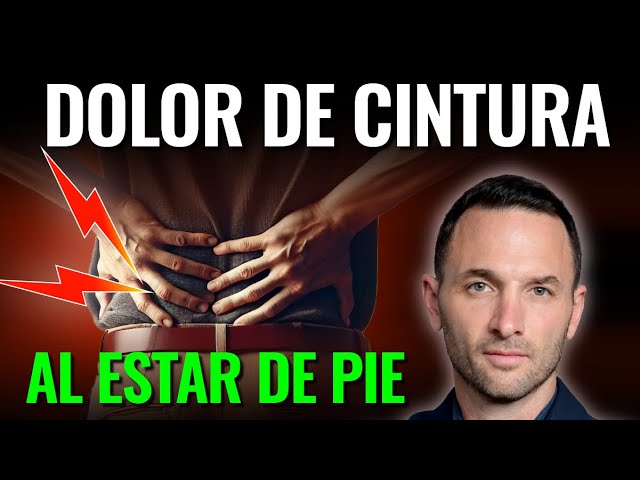 dolor lumbar al estar de pie