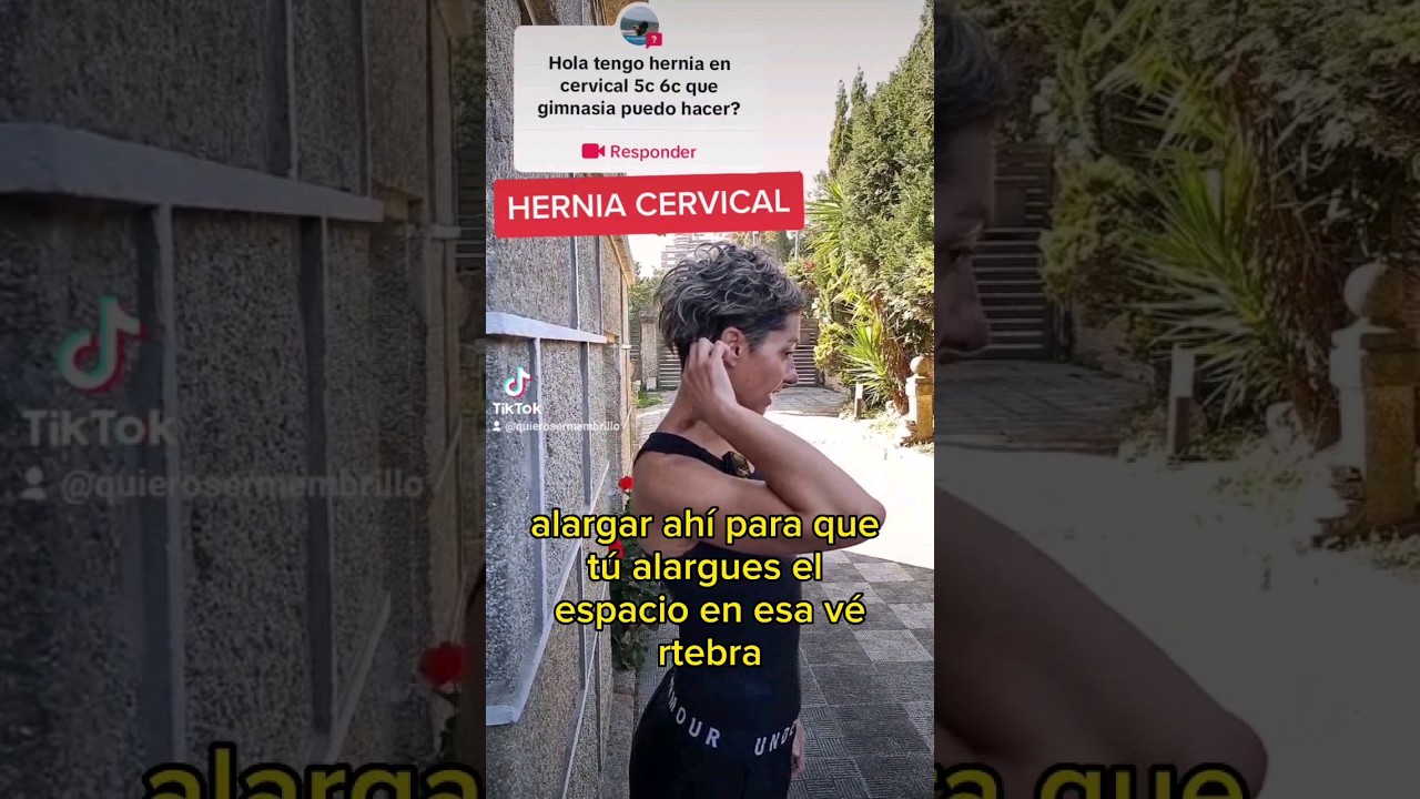 vivir con una hernia discal cervical