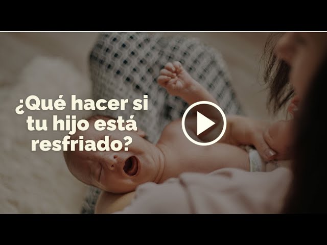 catarro en bebes de 8 meses