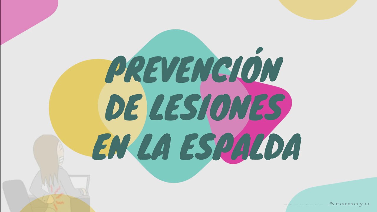 cuidado de espalda en el trabajo