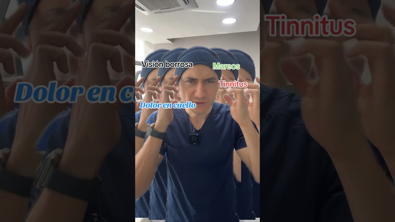 dolor de cuello y oido tapado