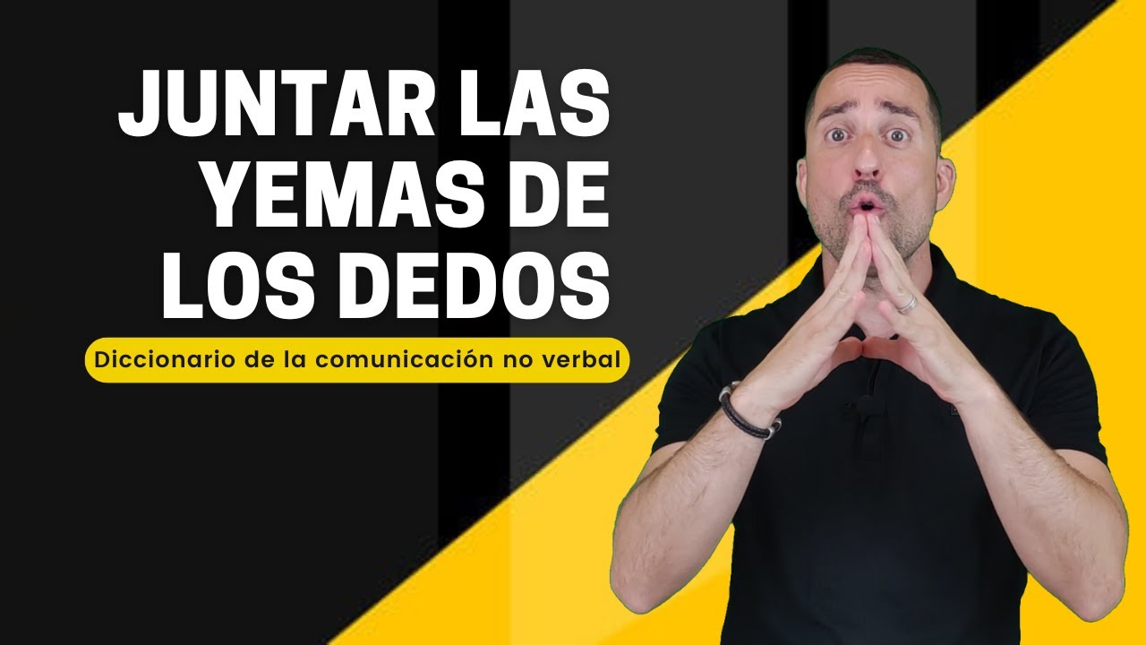 juntar las yemas de los dedos