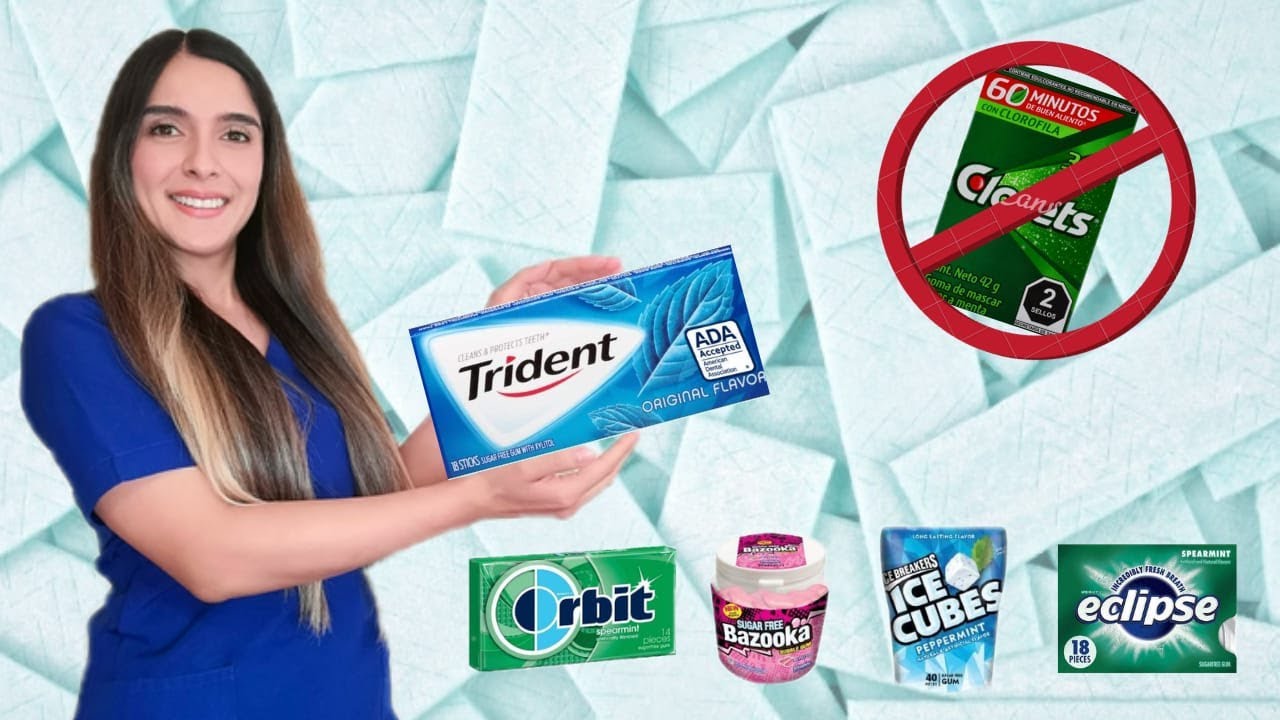 mejores chicles para el mal aliento