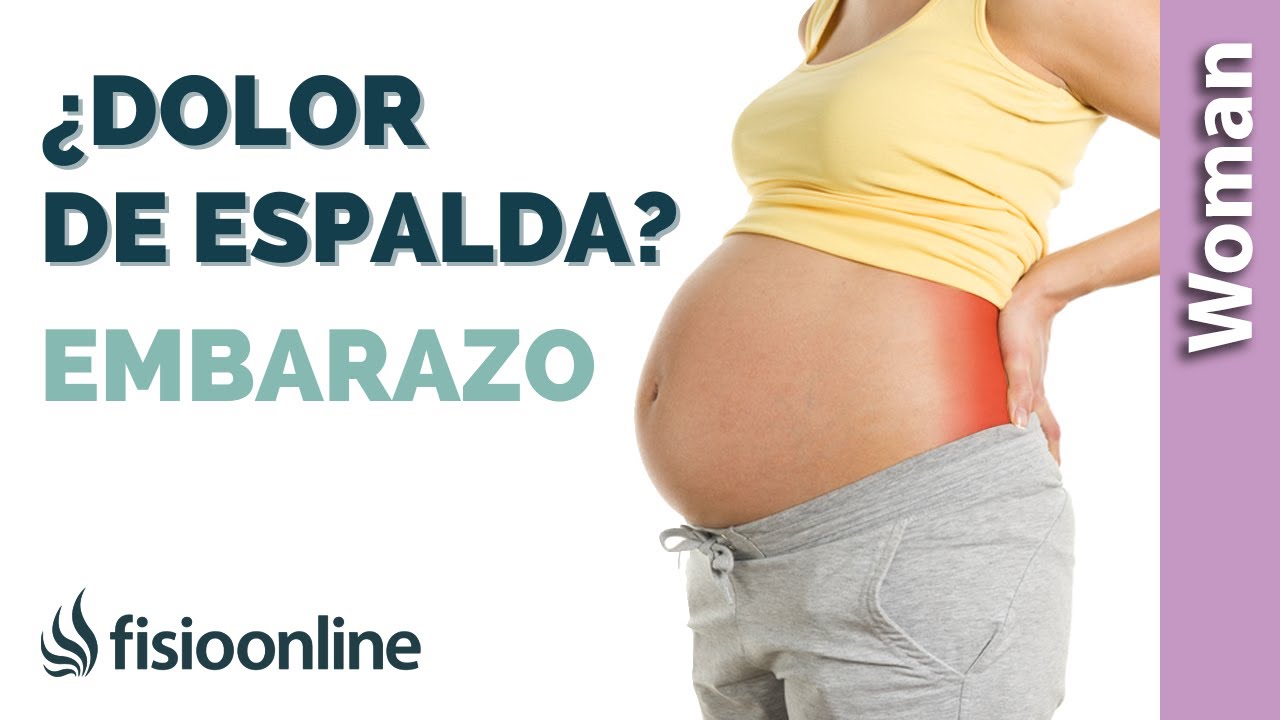 que puede tomar una embarazada para el dolor de espalda