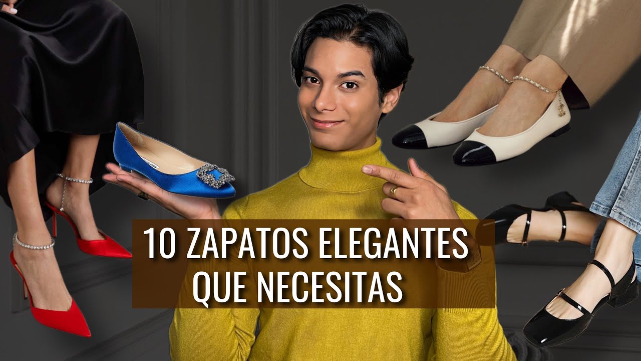 diferentes tipos de zapatos de tacon