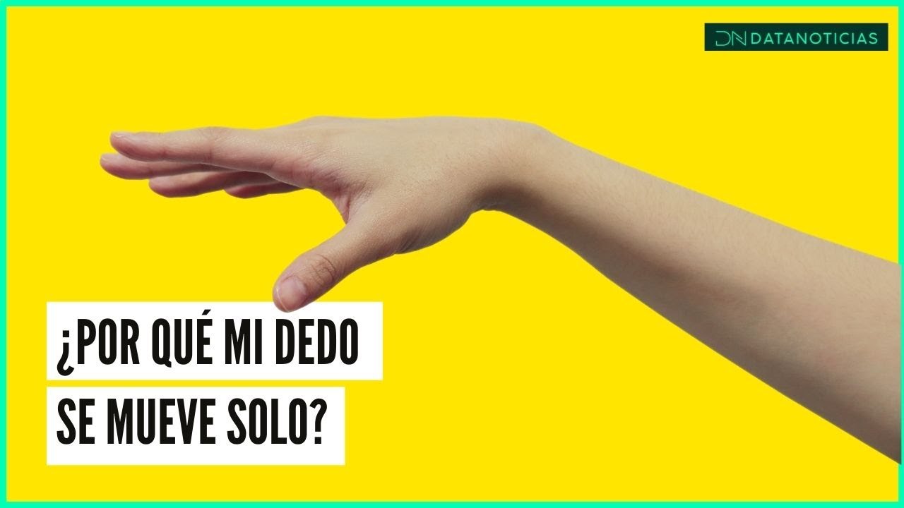 me tiembla el dedo pulgar al doblarlo