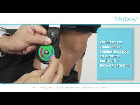 rodillera para despues de operacion de ligamento cruzado anterior