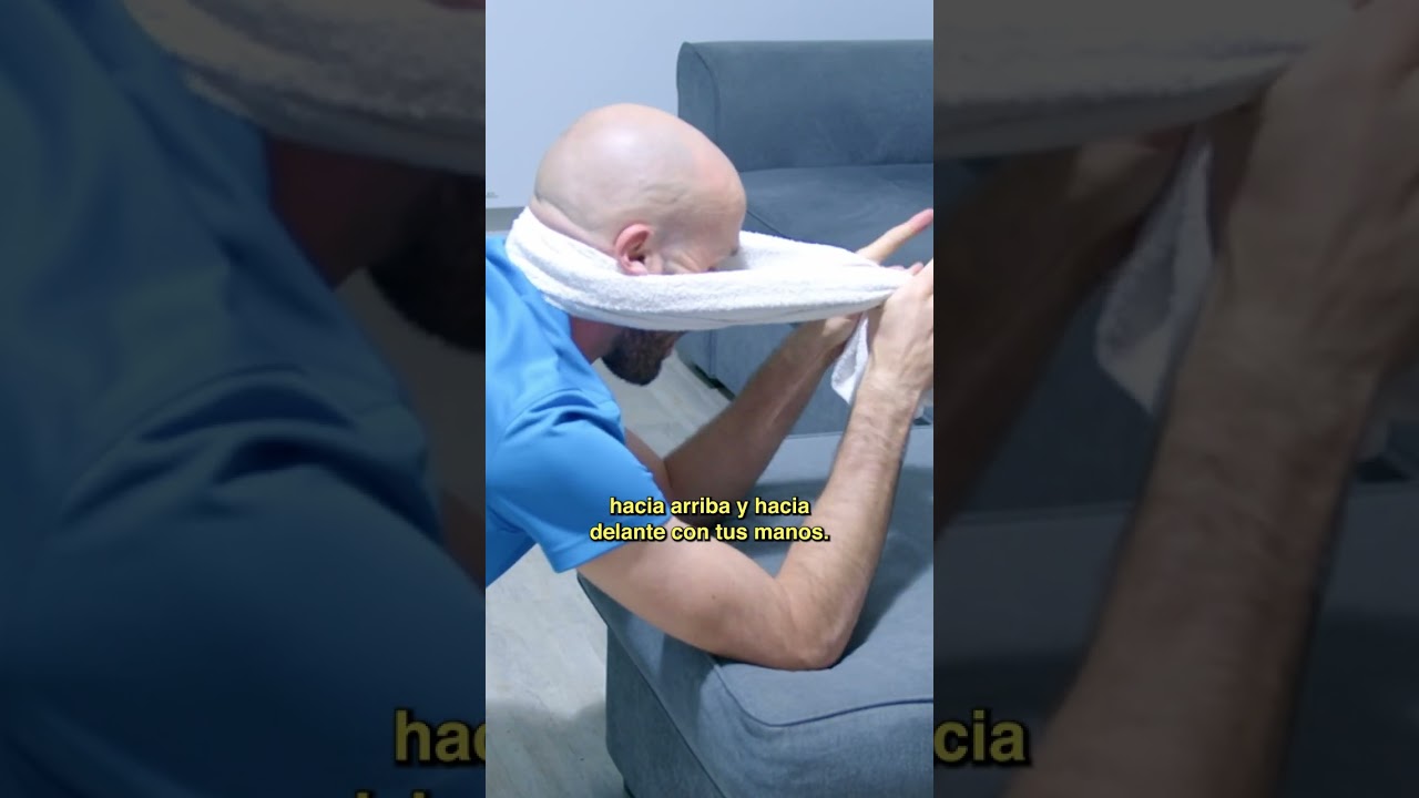 aparato para estirar las vertebras cervicales