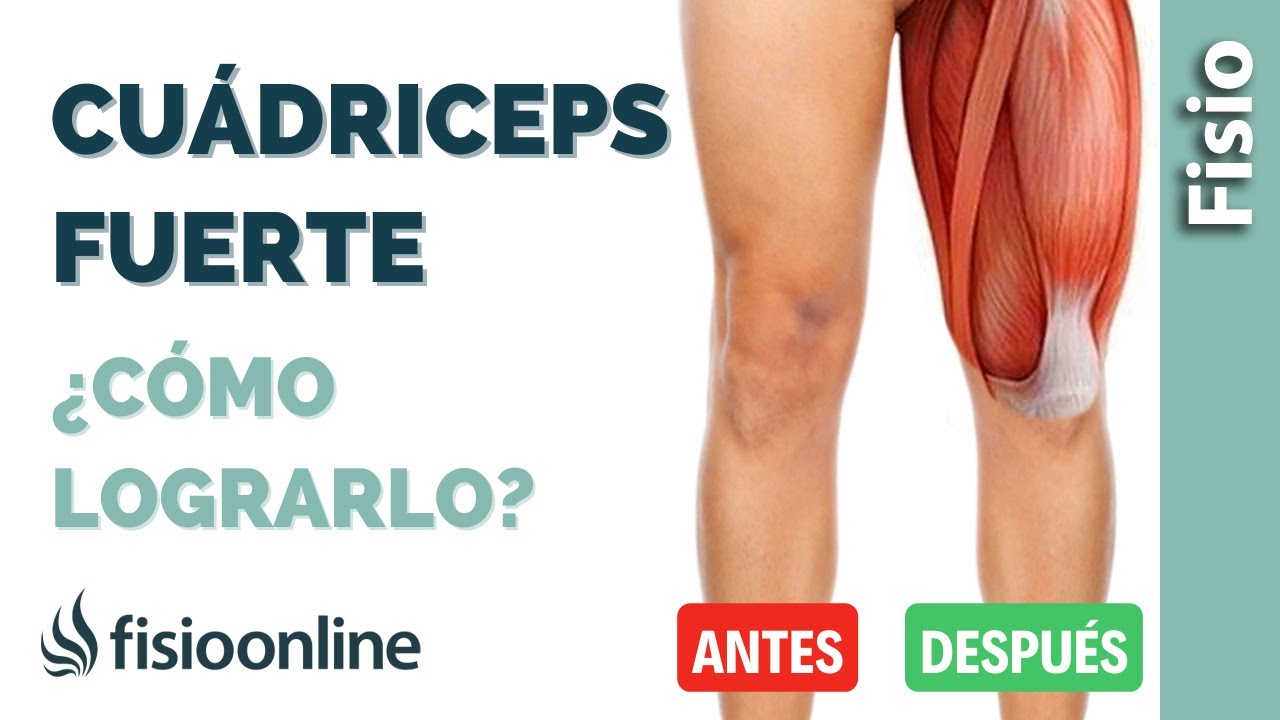como fortalecer los cuadriceps en casa