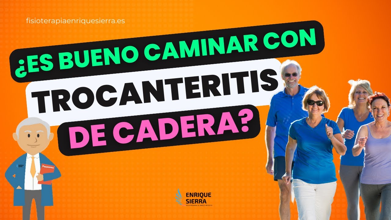 es bueno caminar para la bursitis