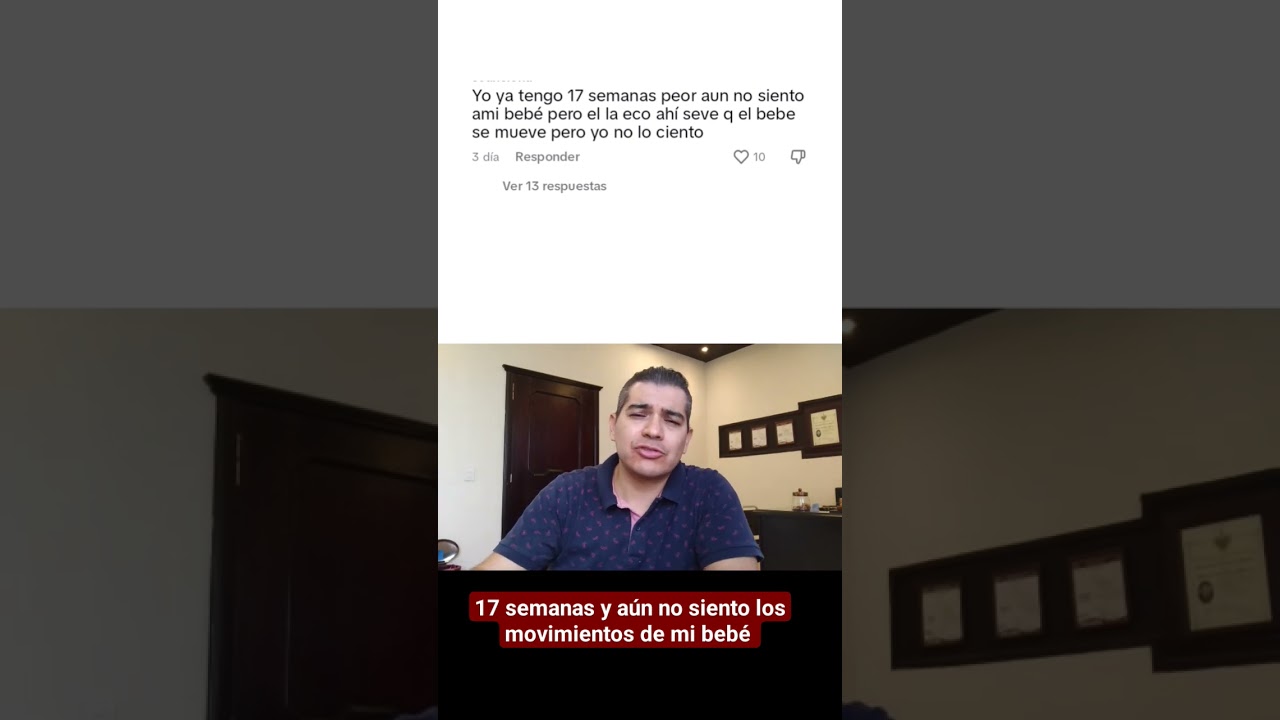 estoy de 17 semanas y no siento nada