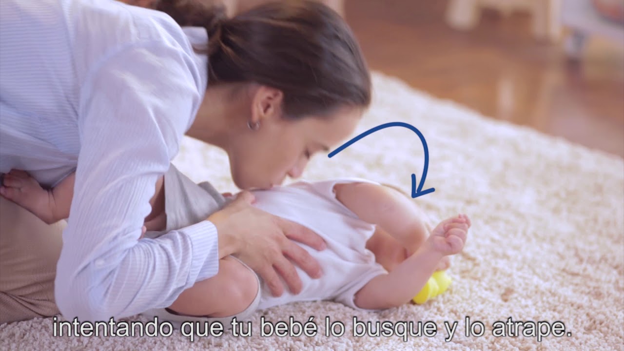 gimnasia para bebes de 4 meses