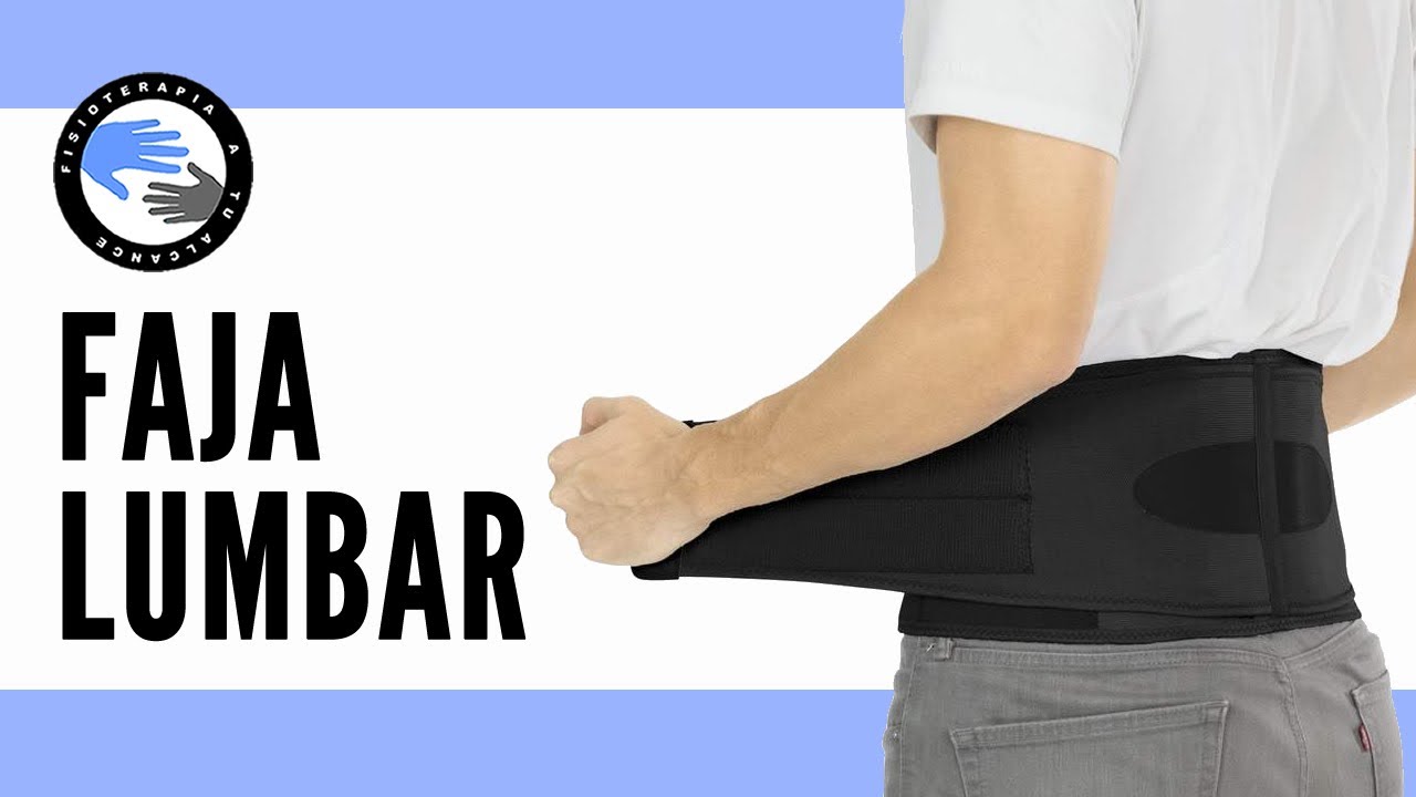 para que sirve la faja lumbar en el trabajo