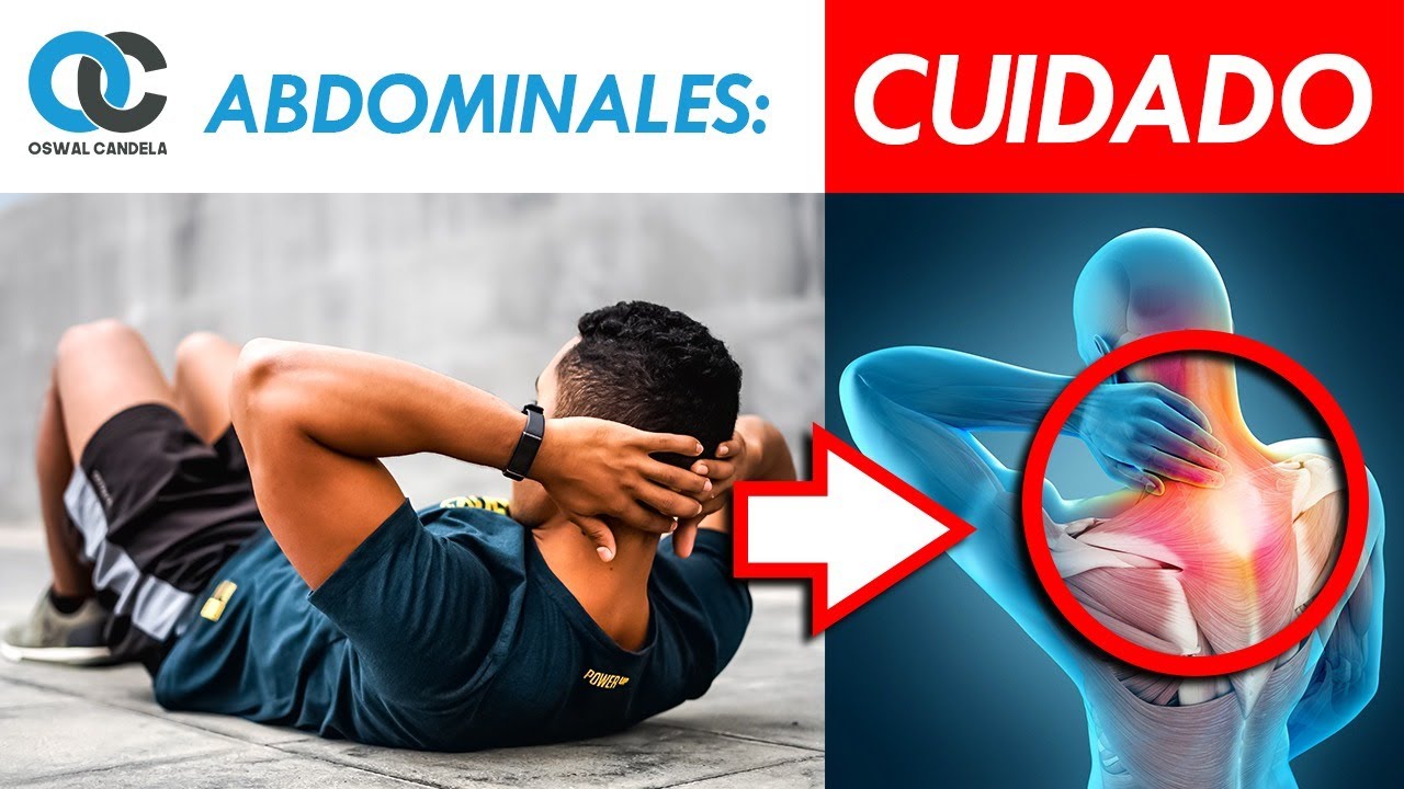 porque cuando hago abdominales me duele el cuello