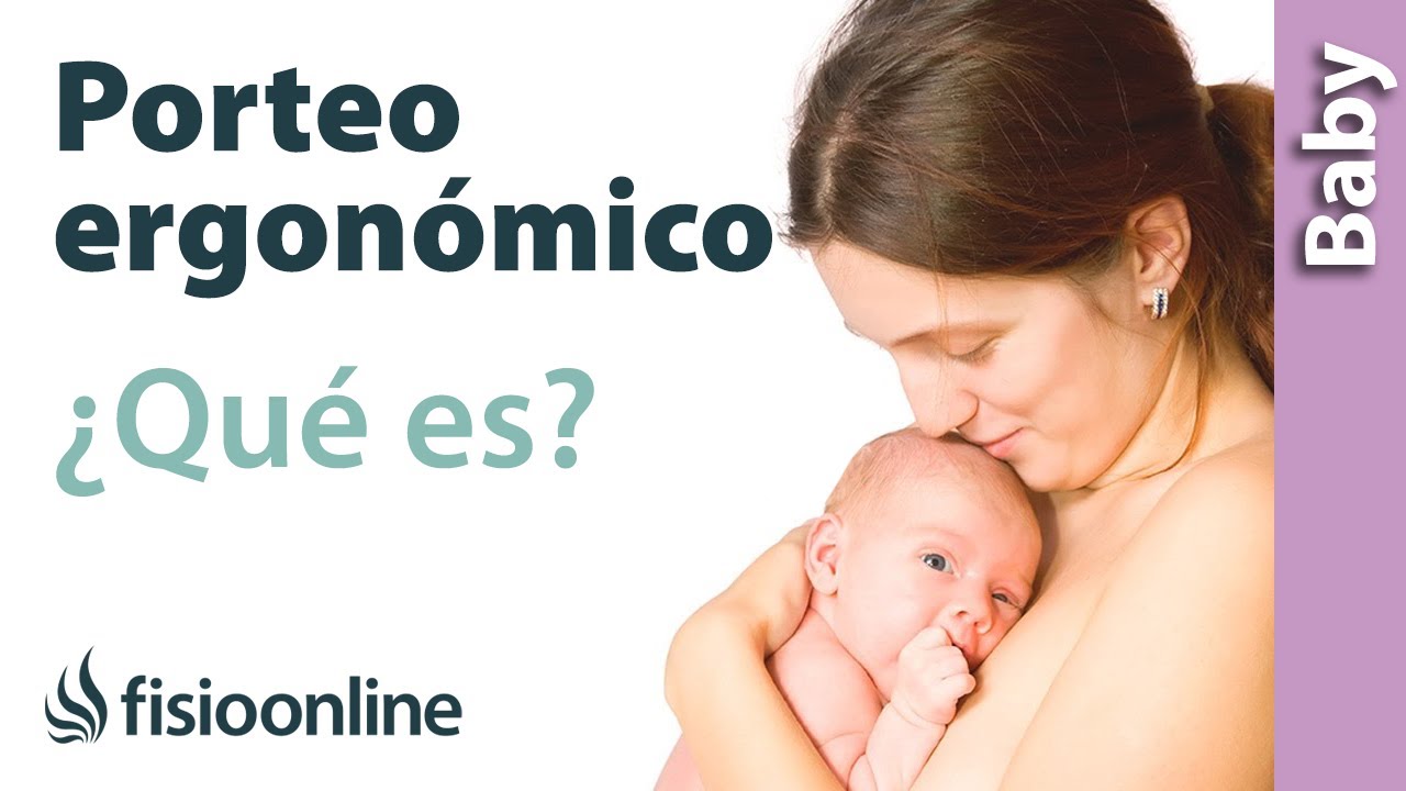 que es el porteo de bebes