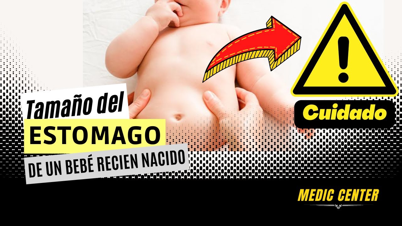 capacidad de estomago de un bebe