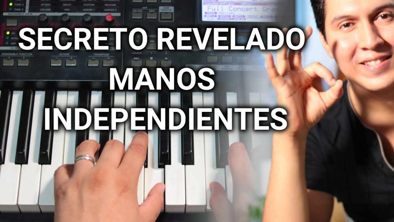 como independizar las manos en el piano