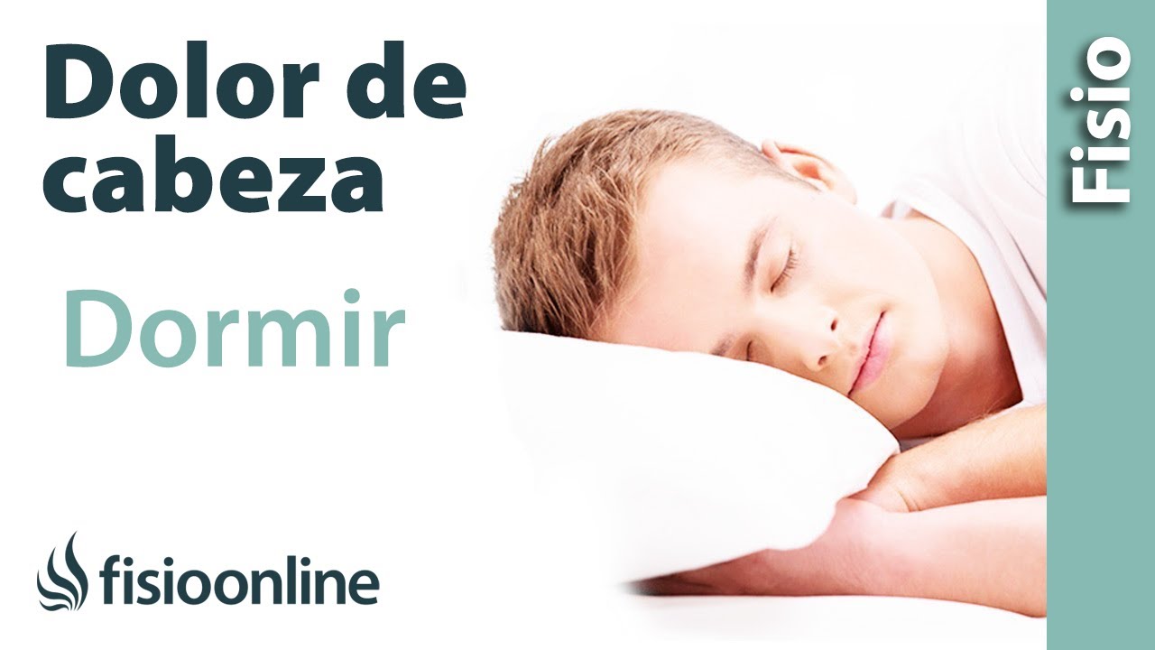 dolor de cabeza por dormir mucho