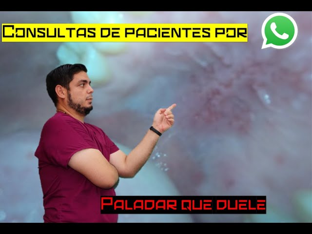 dolor en el paladar al presionar