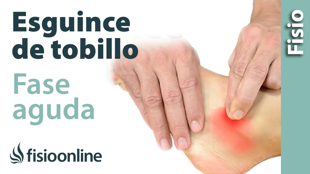 esguince de tobillo grados y tratamiento