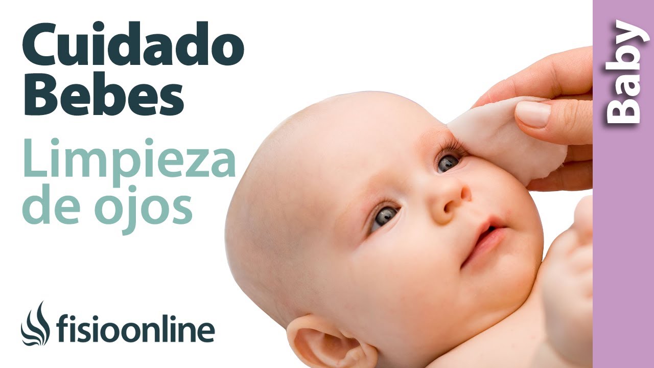 lagañas en los ojos del bebe