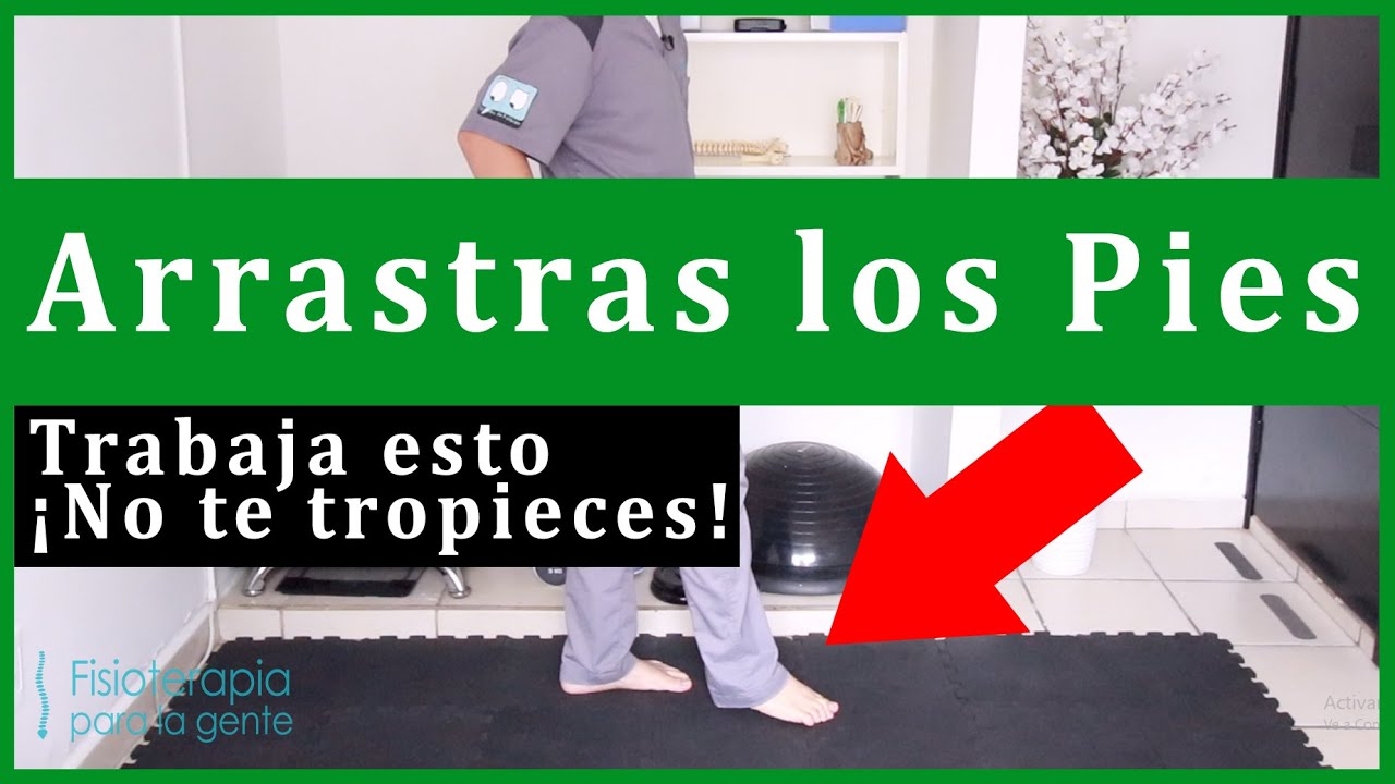 porque los ancianos arrastran los pies