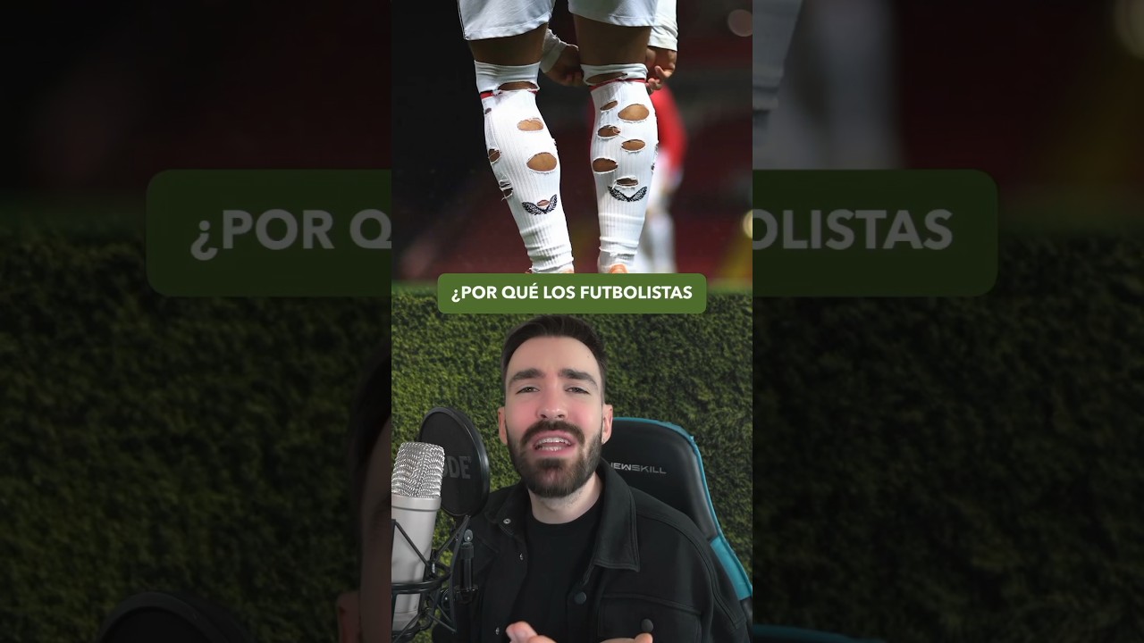 porque los futbolistas se cortan las medias