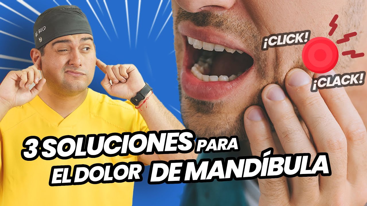 se me traba la mandibula y me duele