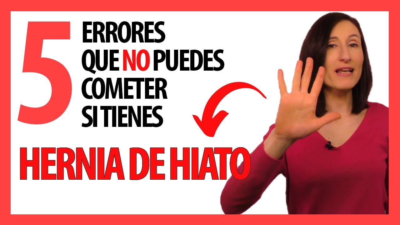 alimentos prohibidos para la hernia de hiato
