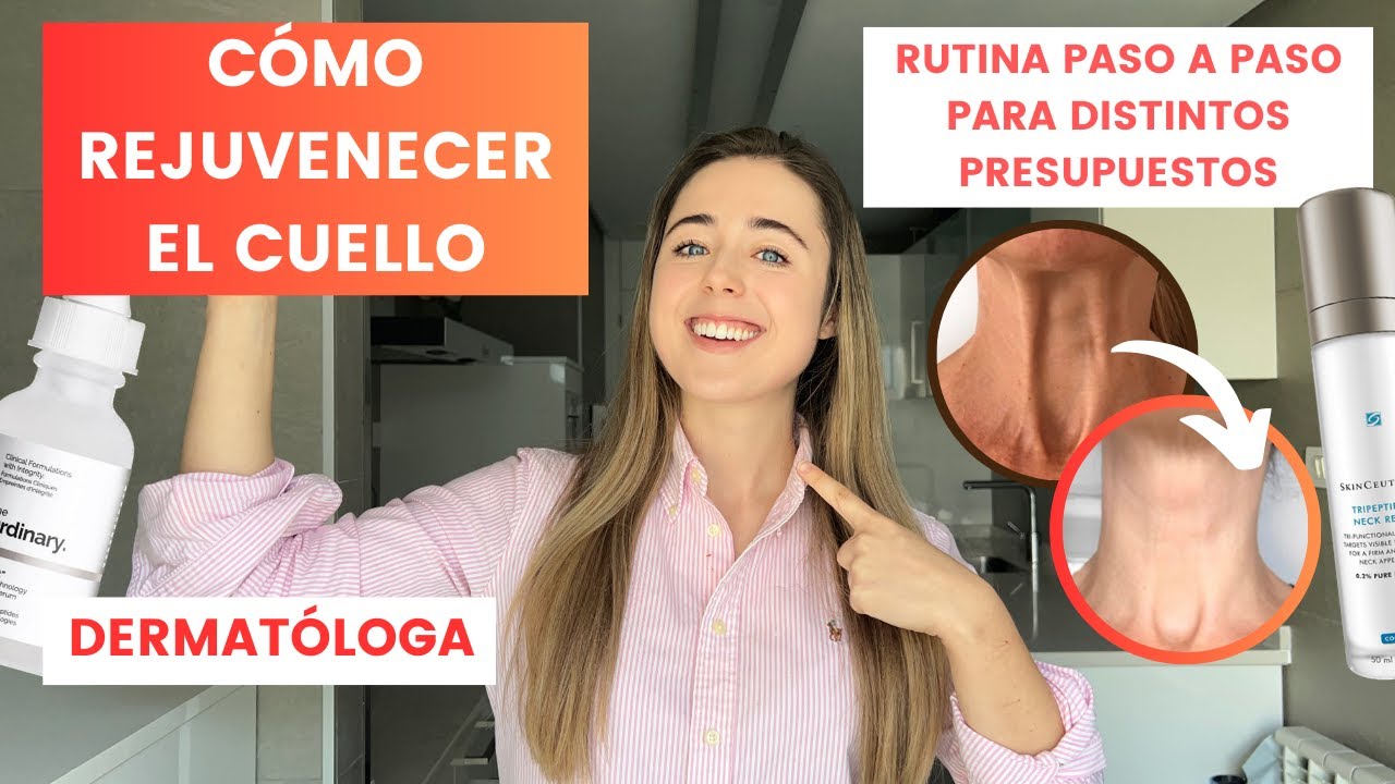 como cuidar el cuello y la papada