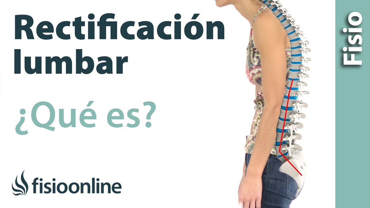 curvatura que tiene la columna en la zona lumbar