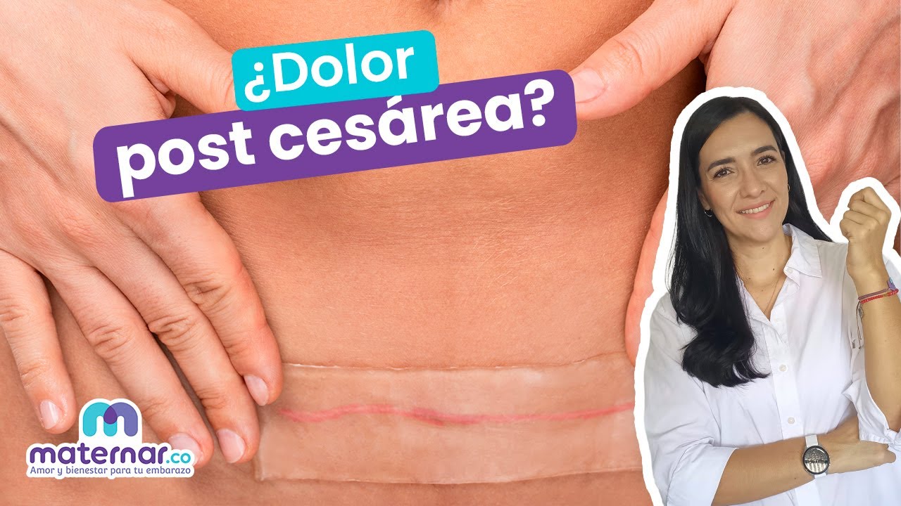dolor abdominal despues de la cesarea