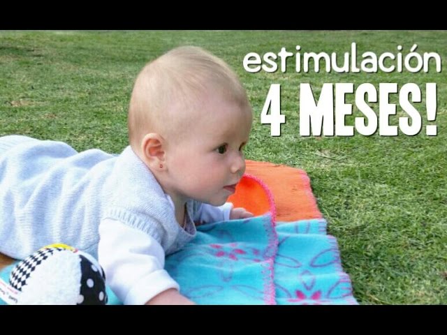 estimulacion temprana bebes de 4 meses