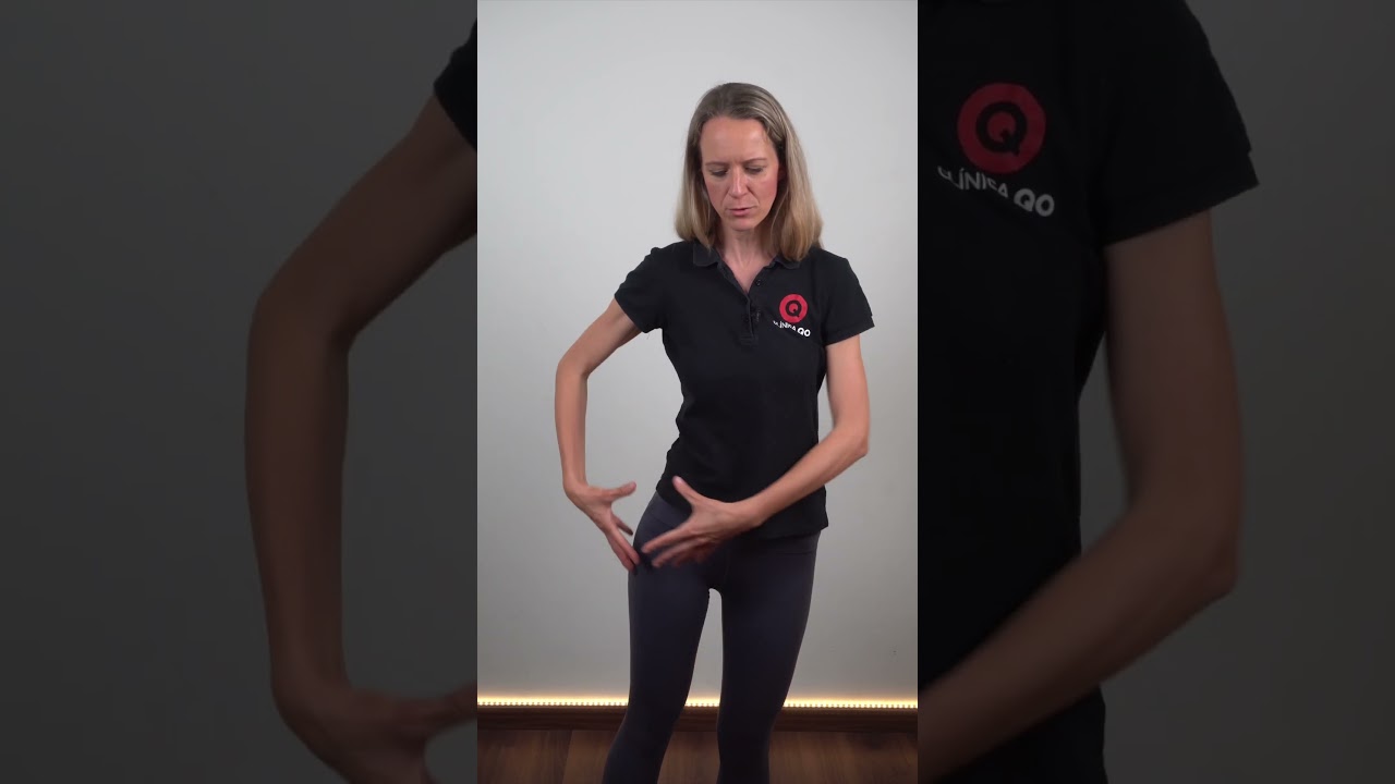 leve escoliosis lumbar de concavidad derecha