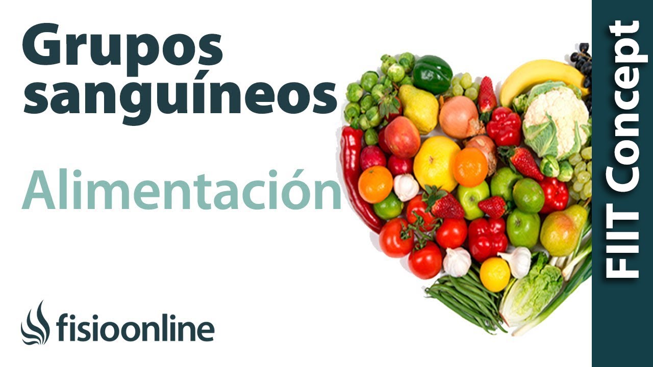 los grupos sanguíneos y la alimentación