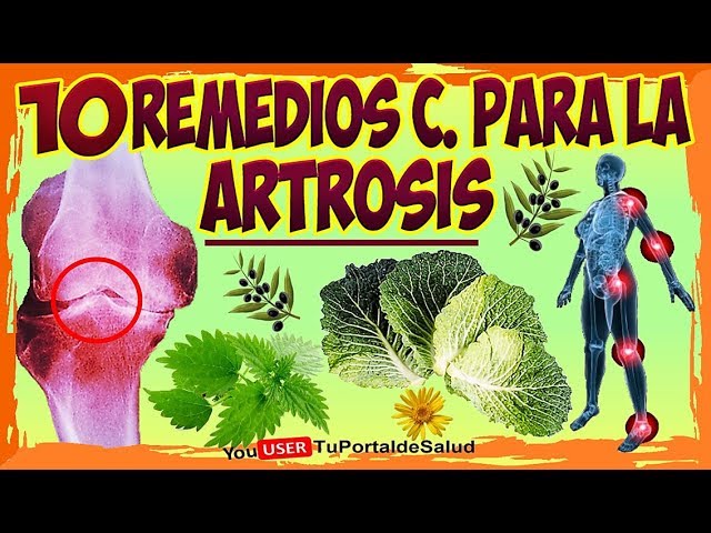 medicamentos naturales para la artrosis lumbar