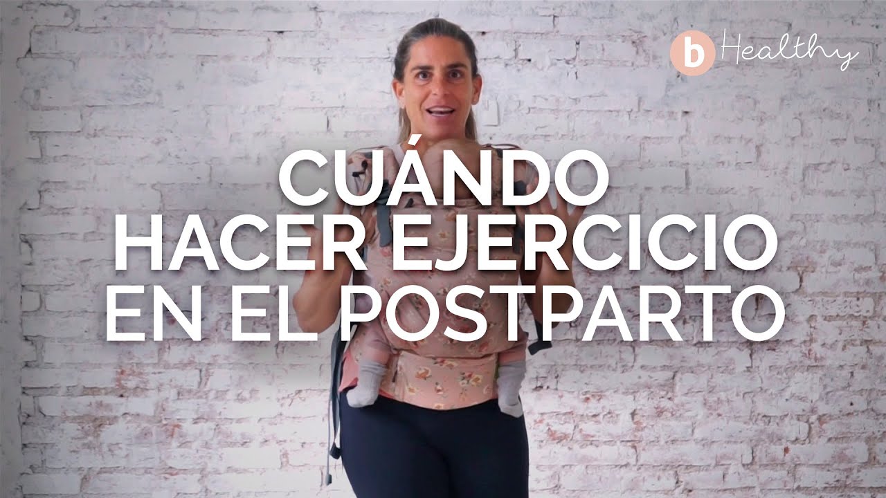 ponerse en forma despues del parto