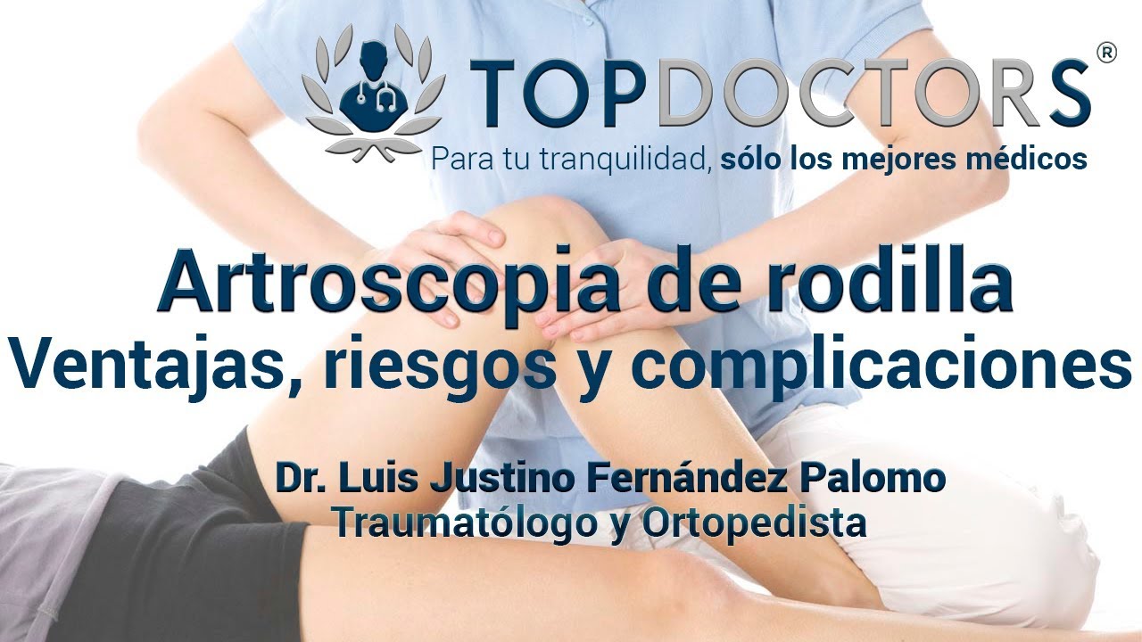 secuelas de una artroscopia de rodilla