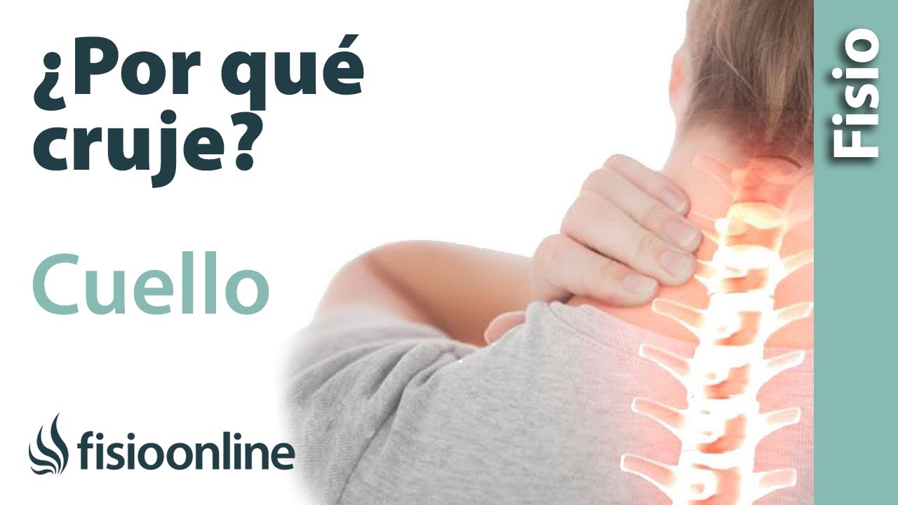 sonido en el cuello al moverlo