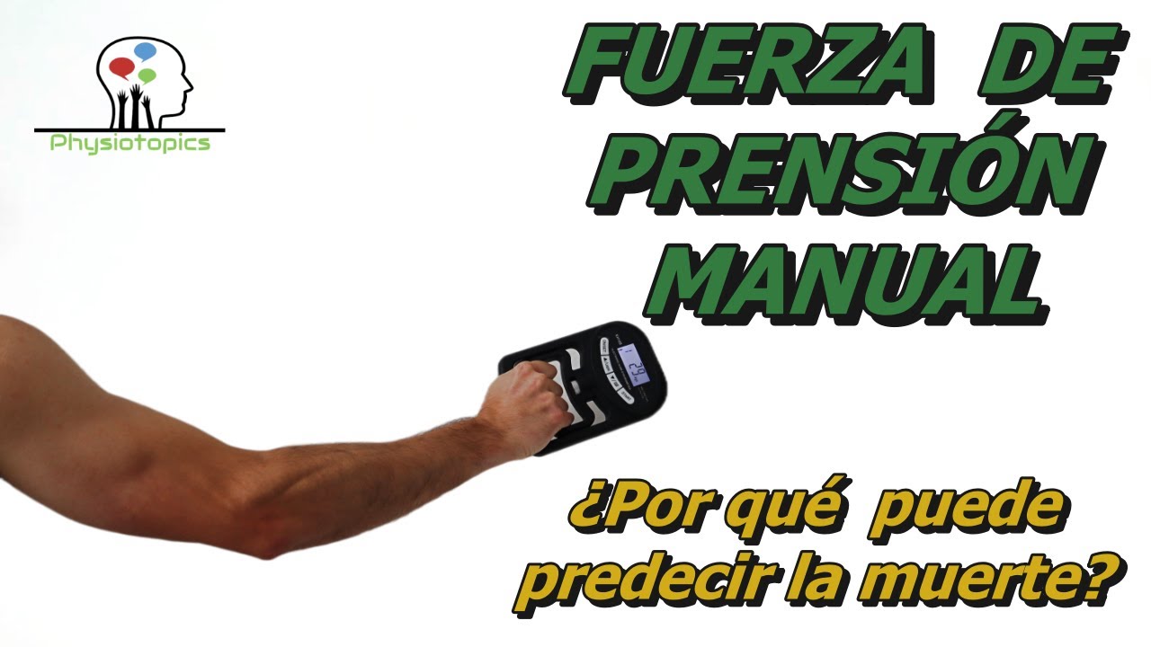 aparato para medir la fuerza de la mano