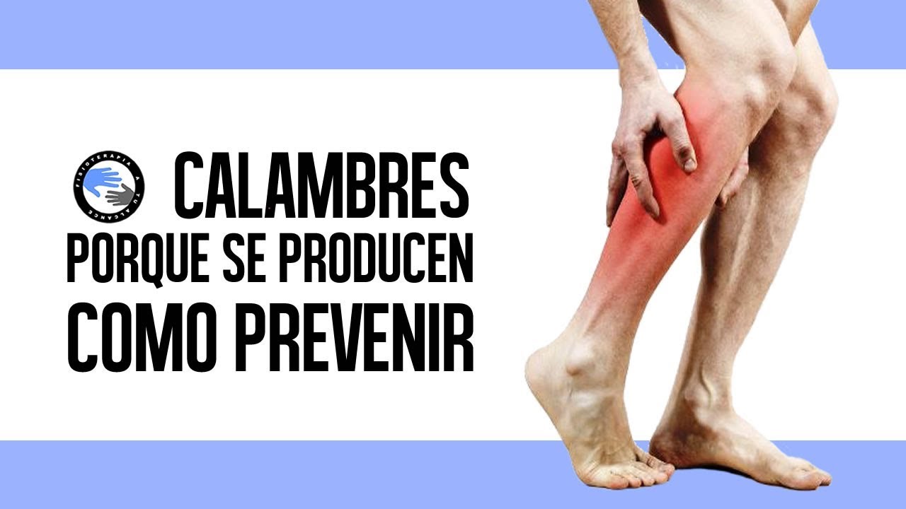como actuar ante un calambre muscular