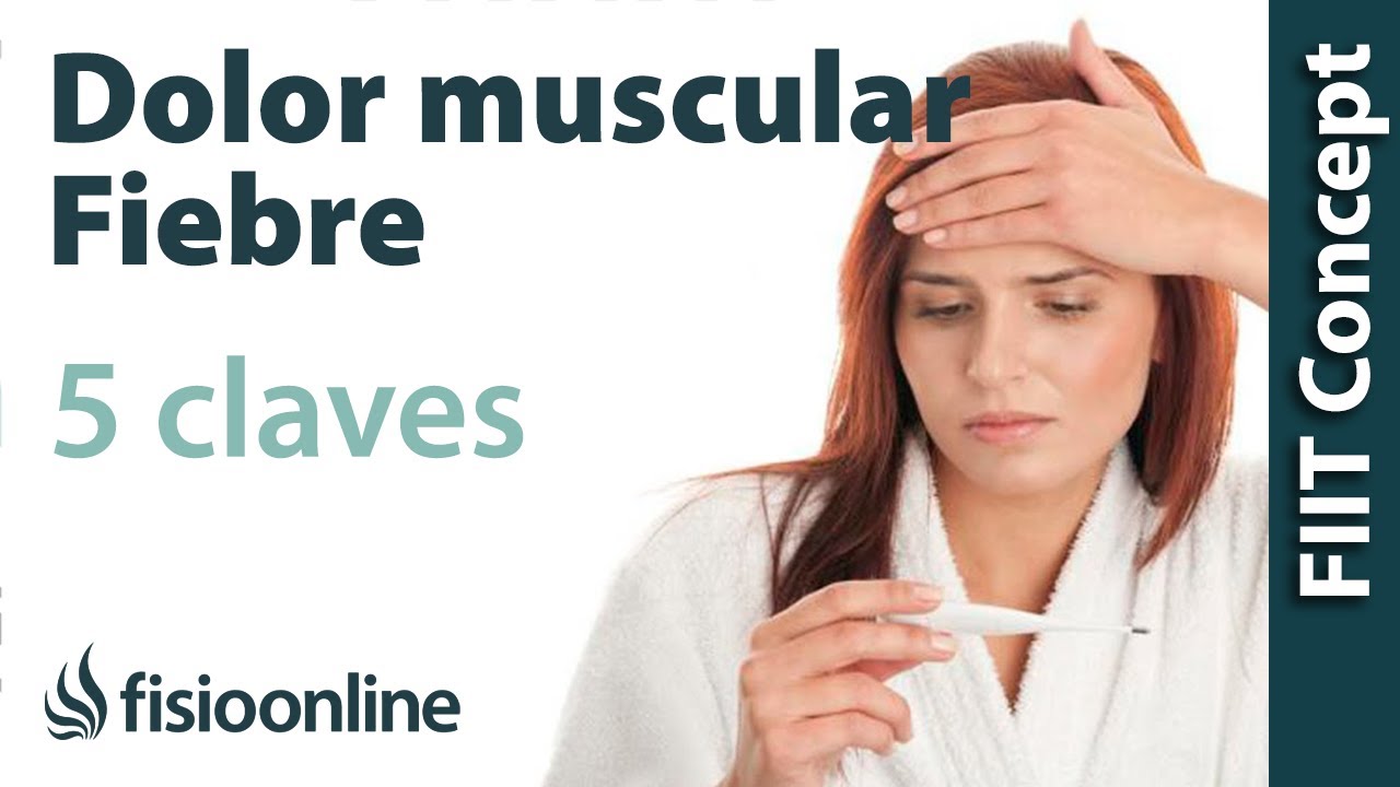 dolor de garganta y decimas de fiebre