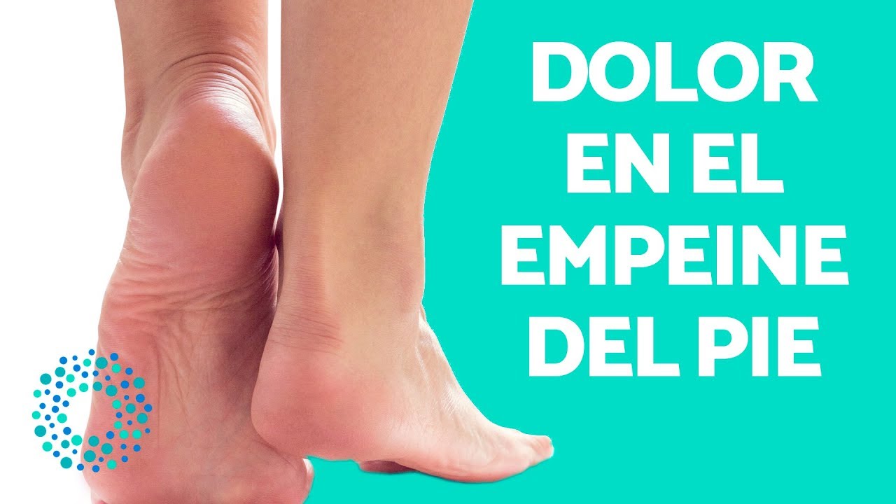empeine del pie hinchado por golpe