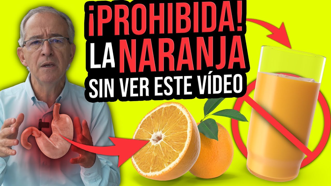 la naranja es buena para el dolor de estomago