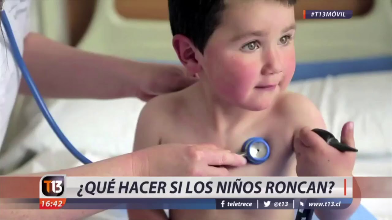 mi hija de 2 años ronca es normal