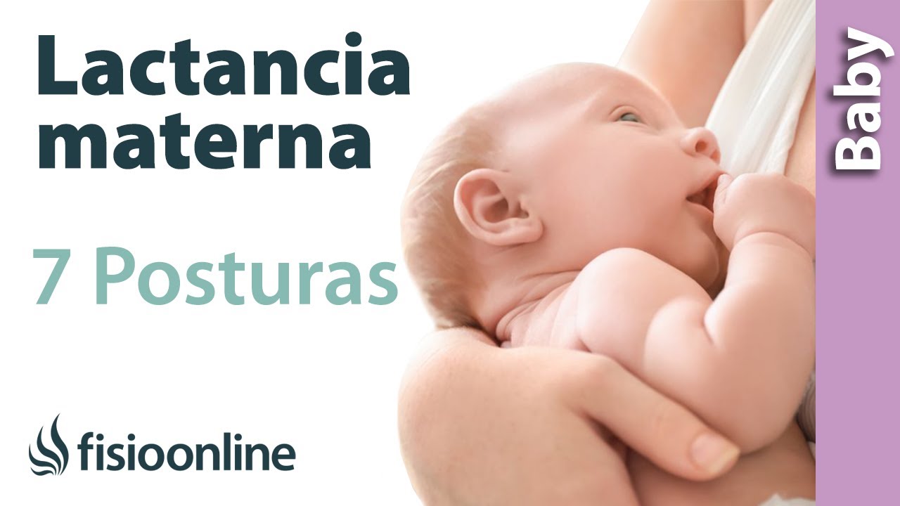 posiciones para dar el pecho lactancia materna