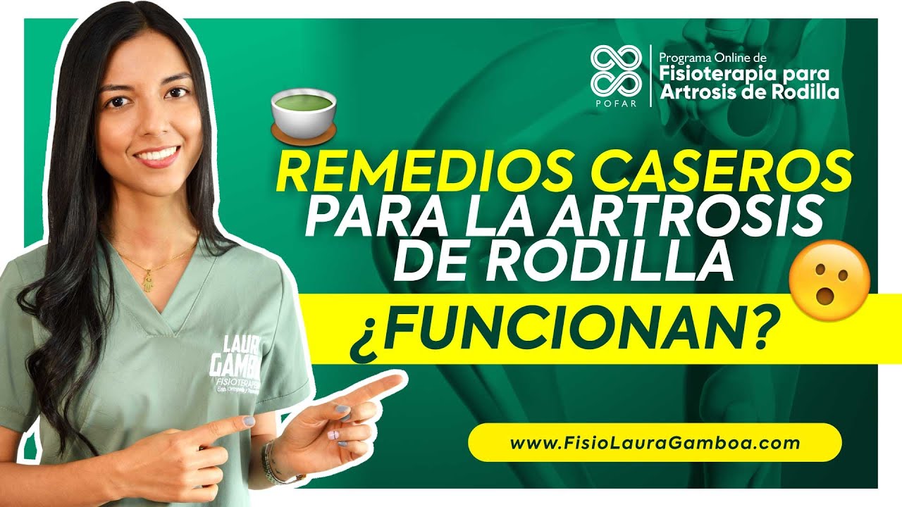 remedios naturales para la artrosis en la rodilla
